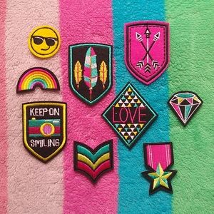 Alex Iron & Wear Rad Patches Set (9)